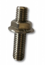 Thread rod with hex flange nut